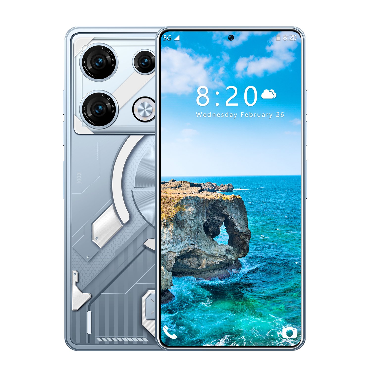 New Coming GT10 Pro Android Phones 6.53 Inch Big Screen 3G 2GB+16GB Dual Sim Used Mobile Phones